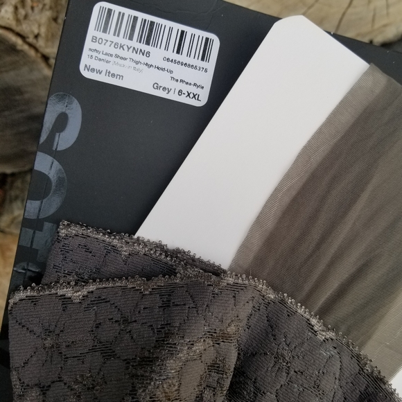 Sofsy Lace Sheer thigh high - Picture 1 of 3